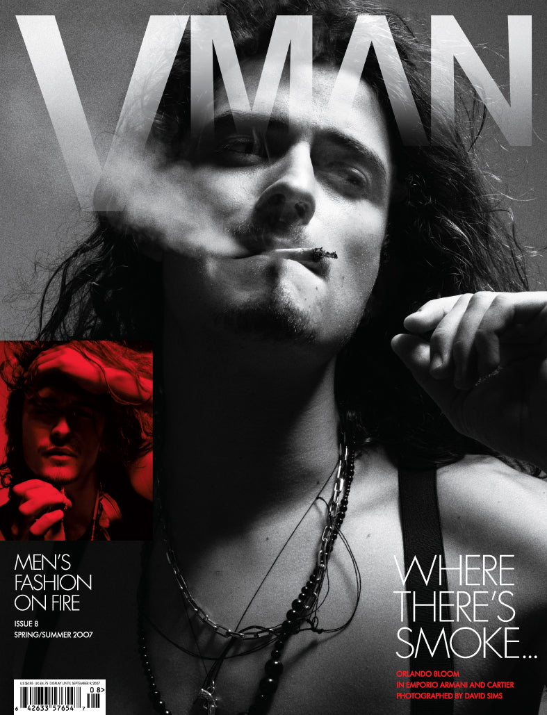 VMAN 8 MEN'S FASHION ON FIRE ISSUE