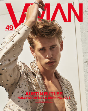 VMAN 49 “HOLLYWOOD’S NEW BURNING LOVE” AUSTIN BUTLER