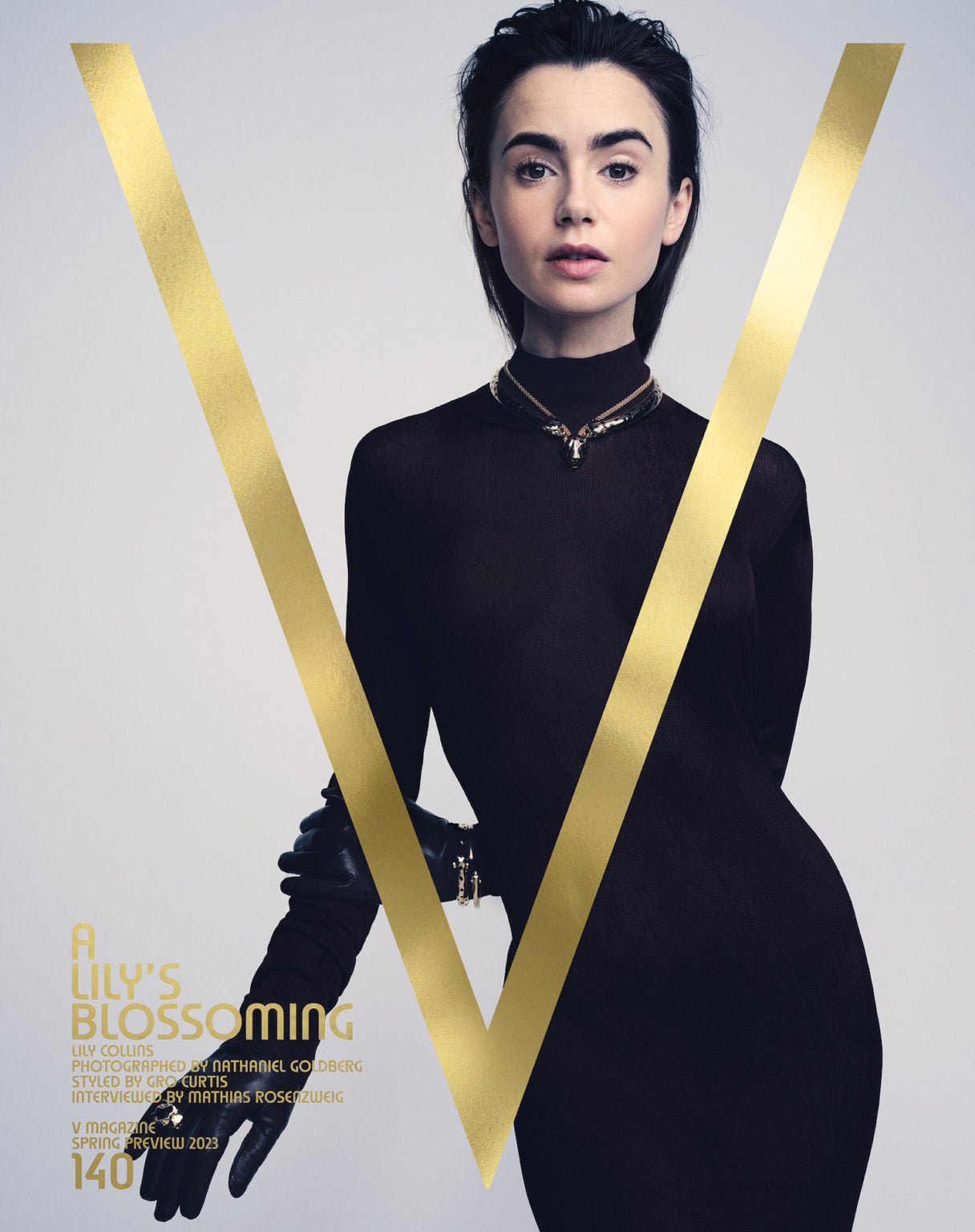 V140 “A LILY’S  BLOSSOMING” LILY COLLINS