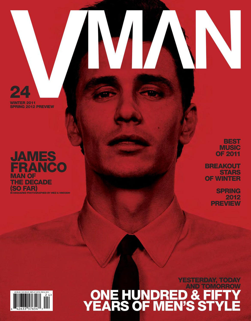 VMAN 24 "ONE HUNDRED & FIFTY YEARS OF FASHION"